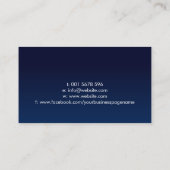 Carte De Visite Reprendre les services d'écriture professionnelle (Dos)