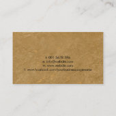 Carte De Visite Reprendre les services d'écriture professionnelle (Dos)