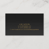 Carte De Visite Reprendre les services d'écriture professionnelle (Dos)