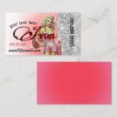 Carte de visite représentant Avon (Devant / Derrière)