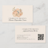 Carte De Visite Représentant Commercial Marketing Relations Client (Devant / Derrière)