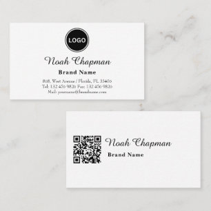 Carte De Visite Représentant commercial professionnel élégant