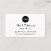 Carte De Visite Représentant commercial professionnel élégant (Devant)