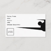 Carte De Visite Reprise micro du pilote (Dos)