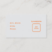 Carte De Visite Reprise micro du pilote (Dos)