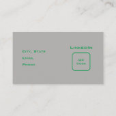 Carte De Visite Reprise micro du pilote (Dos)