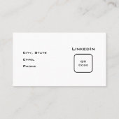 Carte De Visite Reprise micro du pilote (Dos)