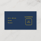 Carte De Visite Reprise micro du pilote (Dos)