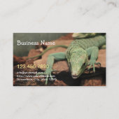 Carte De Visite Reptile Cool Lizard Live Pet (Devant)