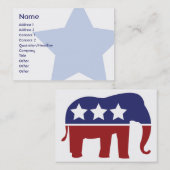 Carte De Visite Républicain - potelé (Devant / Derrière)