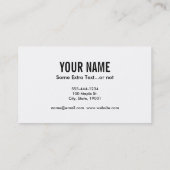 Carte De Visite requin Mako vintage (Dos)