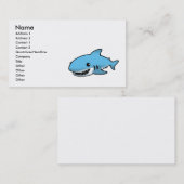 Carte De Visite Requin mignon (Devant / Derrière)