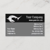 Carte De Visite Requins et Crochets (Devant)