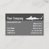 Carte De Visite Requins et crochets (Devant)