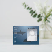 Carte De Visite Requins - potelés (Debout devant)