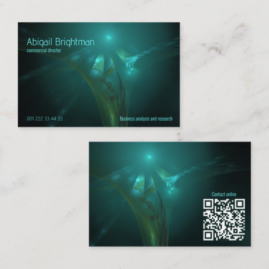 Carte De Visite Research and development (Devant / Derrière)