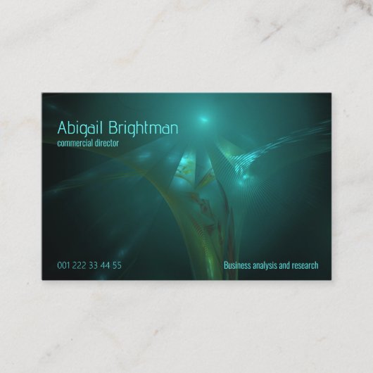 Carte De Visite Research and development (Devant)