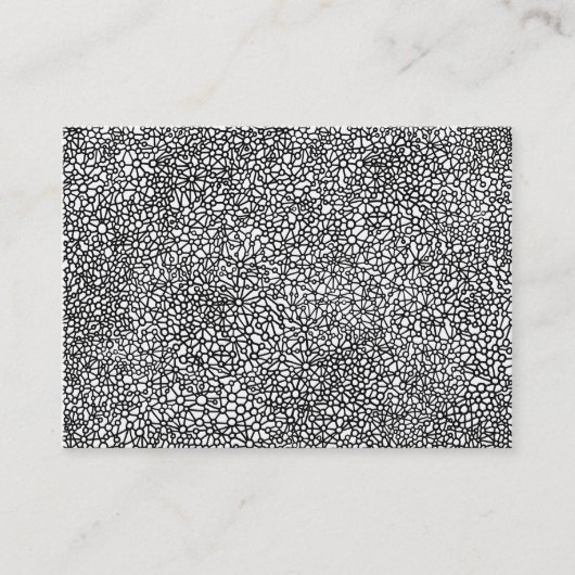 Carte De Visite Réseau complexe (Devant)