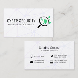 Carte De Visite Réseau de logos de recherche   Circuit de technolo