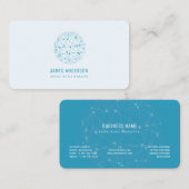 Carte De Visite Réseau global de médias de communication sociale (Devant / Derrière)