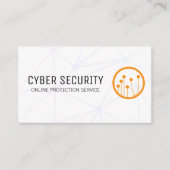 Carte De Visite Réseau | Logo Tech Circuitry (Devant)