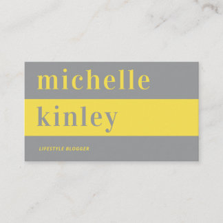 Carte De Visite Réseau professionnel de typographie tendance uniqu