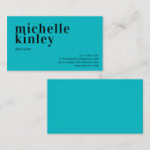 Carte De Visite Réseau professionnel moderne et élégant (Devant / Derrière)