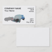 Carte De Visite réservoir et camion de propane (Devant / Derrière)