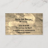 Carte de visite Resin Art brillant (Dos)