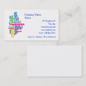 Carte De Visite Respect, Bonté, Confiance... Motiver les vertus (Devant / Derrière)