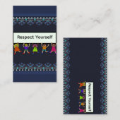 Carte de visite Respect Yourself (Devant / Derrière)