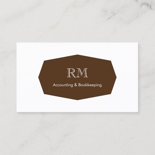 Carte De Visite Responsable comptable  (Dos)