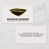 Carte De Visite Responsable de compte du concessionnaire | Concess (Devant / Derrière)