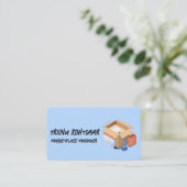 Carte De Visite Responsable de la Place de Marché (Debout devant)