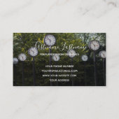 Carte De Visite Responsable de projet et directeurs de gestion (Dos)