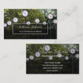 Carte De Visite Responsable de projet et directeurs de gestion (Devant / Derrière)