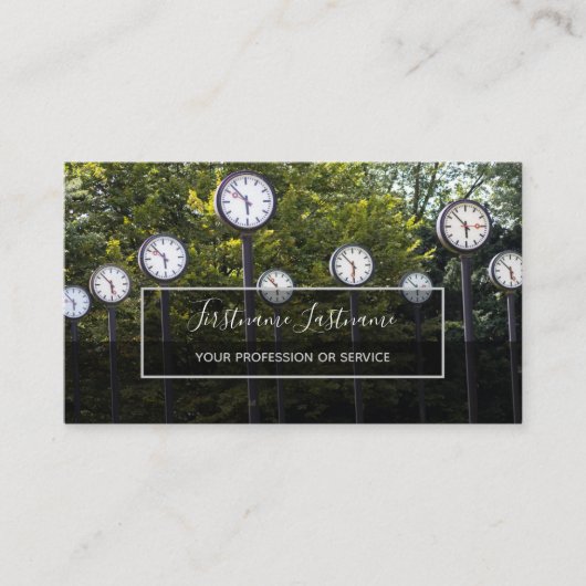 Carte De Visite Responsable de projet et directeurs de gestion (Devant)