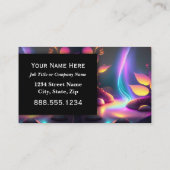 Carte De Visite Responsable professionnel Reiki Energy Healer (Dos)