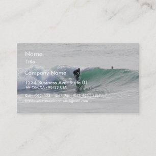 Carte De Visite Ressacs surfant des surfers