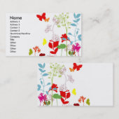 Carte De Visite Ressort frais (Devant / Derrière)