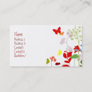 Carte De Visite Ressort frais - customisé