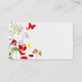 Carte De Visite Ressort frais - customisé (Dos)