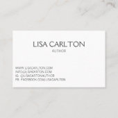 Carte De Visite Ressource Abstraite en gras (Dos)