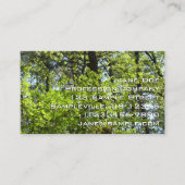 Carte De Visite Ressource Feuille (Devant)