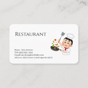 Carte De Visite restaurant