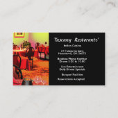 Carte de visite restaurant (Devant)