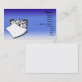 Carte de visite restaurant (Devant / Derrière)
