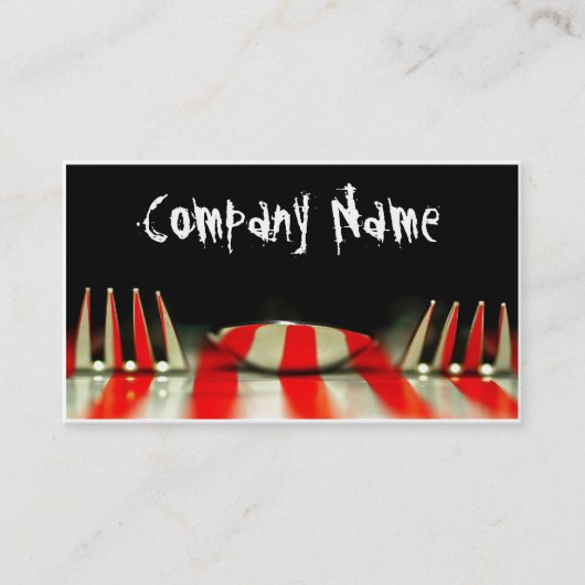 Carte De Visite Restaurant (Devant)
