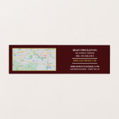 Carte De Visite Restaurant, Bar & Grill, Pub / Brasserie, Détail (Intérieur déplié)