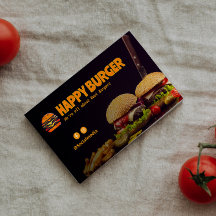 Restaurant Burger Business | Sombre minimaliste